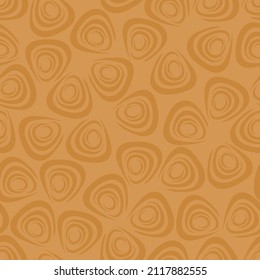 Seamless abstract pattern on black. Vector Illustration.