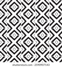 seamless abstract pattern on black background