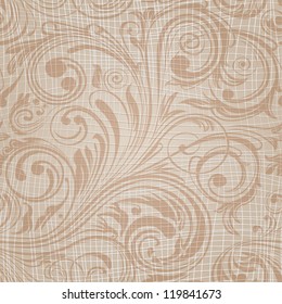 Seamless abstract pattern on grunge background