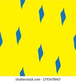 seamless abstract pattern on yellow background for fabric and Wallpaper