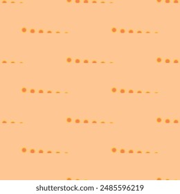seamless abstract pattern orange background vector illustration