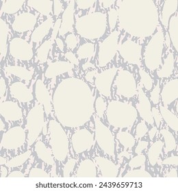 Seamless abstract pattern with organic texture - hand drawn vector illustration.