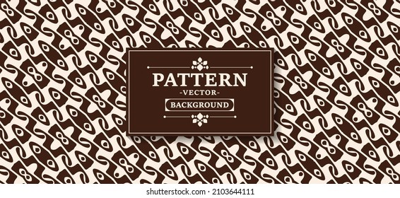 Seamless abstract pattern in oriental style