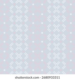 Seamless abstract pattern with ornament decorative elements modern print for fabric background surface design packaging Vector illustration