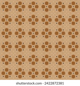 seamless abstract pattern with ornamental decorative elements for fabric home wear surface design packaging vector