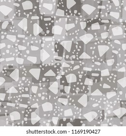 Seamless abstract pattern painted in colors of winter landscape.
In the foreground of the picture is a snow storm.