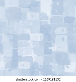 Seamless abstract pattern painted in colors of winter landscape.