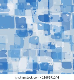 Seamless abstract pattern painted in colors of winter landscape.
