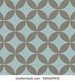 seamless abstract pattern in pale blue and brown
