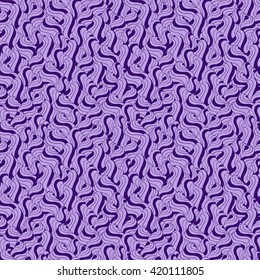 Seamless abstract pattern in pale lilac and dark violet colors. Vector illustration.
