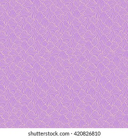 Seamless abstract pattern in pale magenta and yellow colors. Vector illustration.
