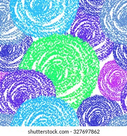 seamless abstract pattern with pastel circles 5