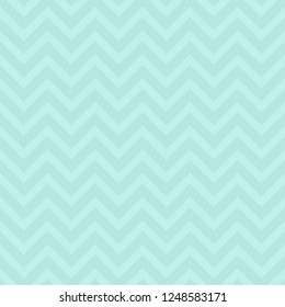 Seamless abstract pattern with powder blue zigzag lines on grey background. Striped texture. Vector illustration