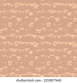 Seamless abstract pattern. Print for textile, wallpaper, covers, surface. Vintage template for fashion prints.