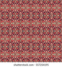 Seamless abstract pattern for printing on fabric or paper. Hand drawn background.