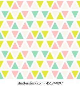 Seamless abstract pattern. Repeating positive creative background. Multicolored summer wallpaper. Vector illustration.