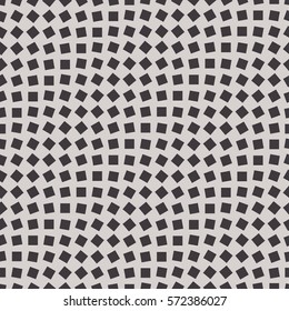 Seamless abstract pattern with rotated squares