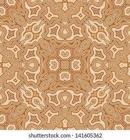 Seamless abstract pattern in shades of gold 