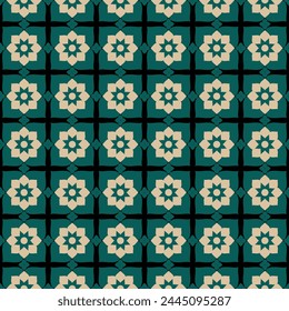 Seamless abstract pattern with shapes Traditional motives Ethnic background with ornamental decorative elements for background textures fabric surface design packaging Vector illustration