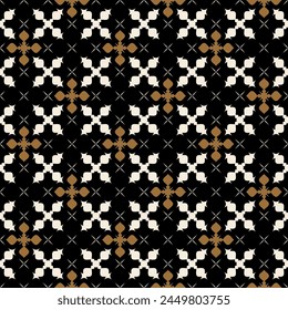 Seamless abstract pattern with shapes Traditional motives Ethnic background with ornamental decorative elements for background textures fabric surface design packaging Vector illustration
