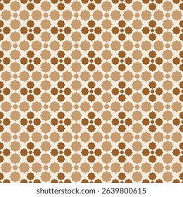 seamless abstract pattern with shapes traditional motives ethnic background with ornamental decorative elements for fabric surface design packaging wrapping paper wallpaper vector