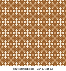 seamless abstract pattern with shapes traditional motives ethnic background with ornamental decorative elements for fabric surface design packaging wrapping paper wallpaper vector