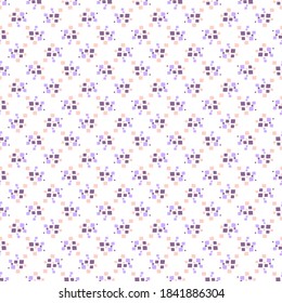 Seamless abstract pattern. Simple geometric print for textiles and paper. Vector illustration.