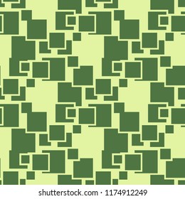 seamless abstract pattern with square