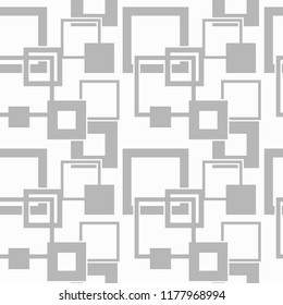 seamless abstract pattern with square