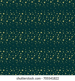 Seamless abstract pattern with  stars of different size on white background,vector EPS 10