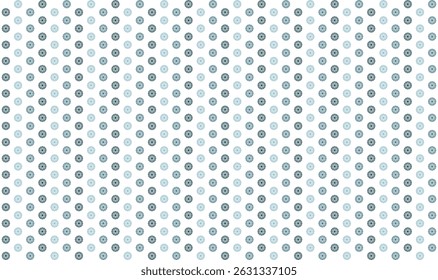 Seamless abstract pattern with stencil circle round in light and blue-gray on white  background. Vector illustration, for masculine shirt lady dress cloth textile cover wallpaper decoration print