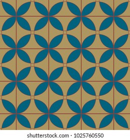 Seamless abstract  pattern. Stylish geometric background.