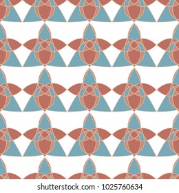 Seamless abstract  pattern. Stylish geometric background.