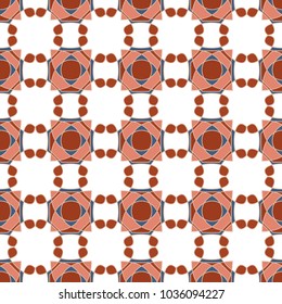 Seamless abstract  pattern. Stylish geometric background.