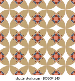 Seamless abstract  pattern. Stylish geometric background.