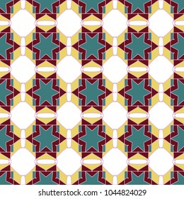 Seamless abstract  pattern. Stylish geometric background.