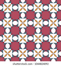 Seamless abstract  pattern. Stylish geometric background.