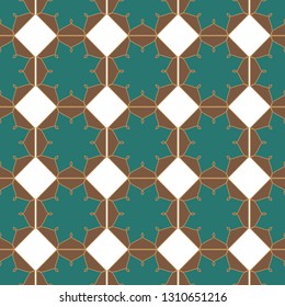 Seamless abstract pattern. Stylish geometric background.