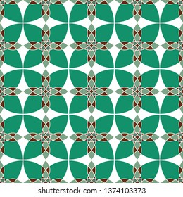 Seamless abstract pattern. Stylish geometric background.