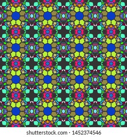 Seamless abstract pattern. Stylish geometric background, pattern, suitable for printing both for clothing and wallpaper.