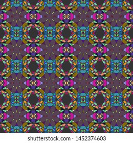 Seamless abstract pattern. Stylish geometric background, pattern, suitable for printing both for clothing and wallpaper.