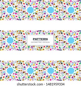 Seamless abstract pattern. Stylish geometric background
