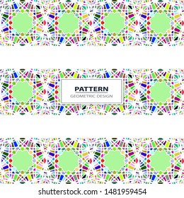 Seamless abstract pattern. Stylish geometric background