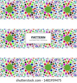 Seamless abstract pattern. Stylish geometric background
