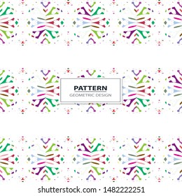 Seamless abstract pattern. Stylish geometric background.