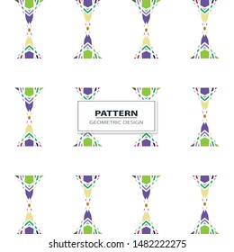 Seamless abstract pattern. Stylish geometric background.