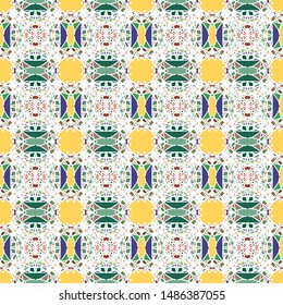 Seamless abstract pattern. Stylish geometric background.