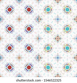 Seamless abstract pattern. Stylish geometric background.