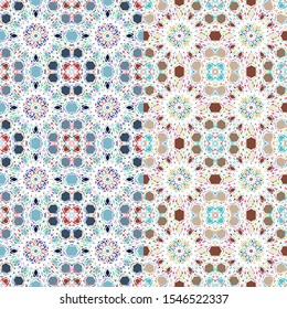 Seamless abstract pattern. Stylish geometric background.