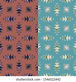 Seamless abstract pattern. Stylish geometric background.